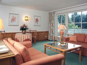 Luxuszimmer mit Balkon im Hotel Seehof Mondsee