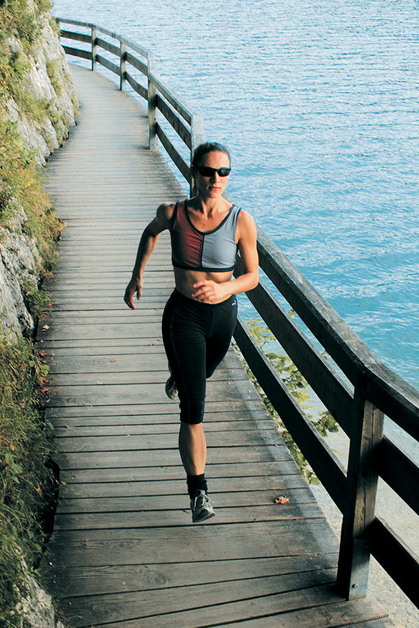 Laufwege am und um den Mondsee für Aktivurlauber Joggen und Laufen am Mondsee im Salzkammergut
