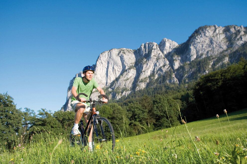 Radtouren rund im den Mondsee im Salzkammergut