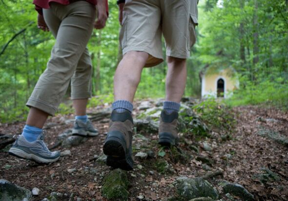 Hiking in the Salzkammergut at Mondsee