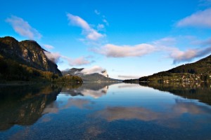 Erfrischung am Mondsee