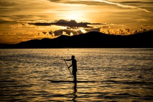 Trendsportart Stand-Up Paddling