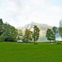 Badeplatz des Seehofs Mondsee